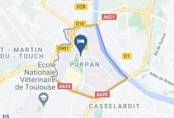 Haute Garonne - Ibis Toulouse Purpan Maps
