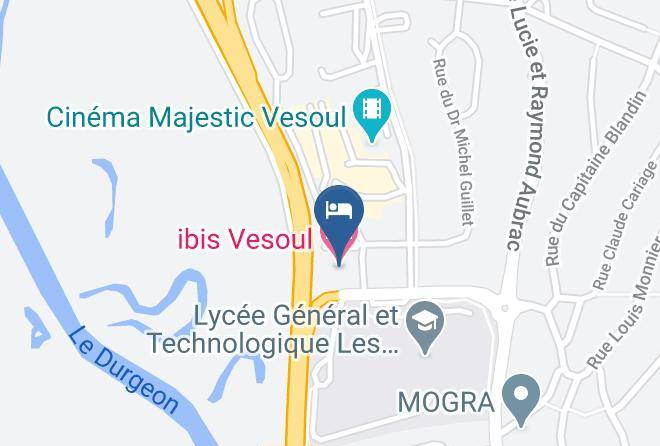 Haute Saone - Ibis Vesoul Maps