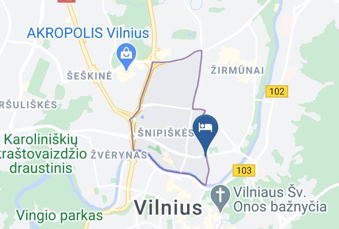 Ibis Vilnius Centre Map