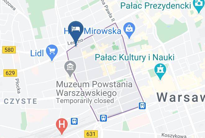 Warsaw - Ibis Warszawa Centrum Maps