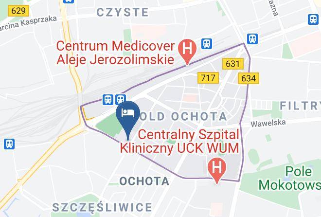 Warsaw - Ibis Warszawa Reduta Maps