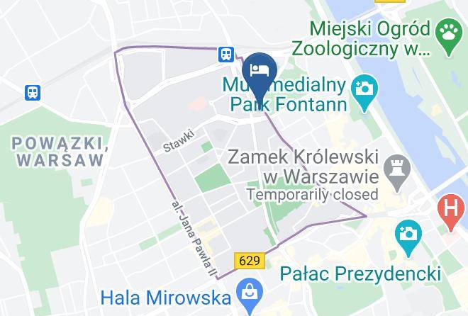 Warsaw - Ibis Warszawa Stare Miasto Maps