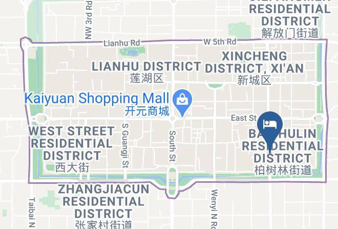 Xi An - Ibis Xi An Jianzhang Road Fengdong New Area Hotel Maps