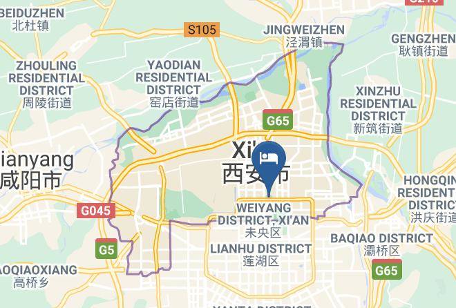 Xi An - Ibis Xi'an North Second Ring Weiyang Rd Maps
