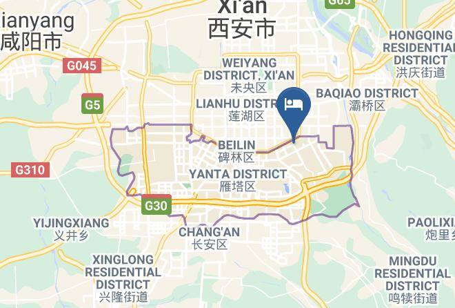 Xi An - Ibis Xian Qinglong Temple Maps