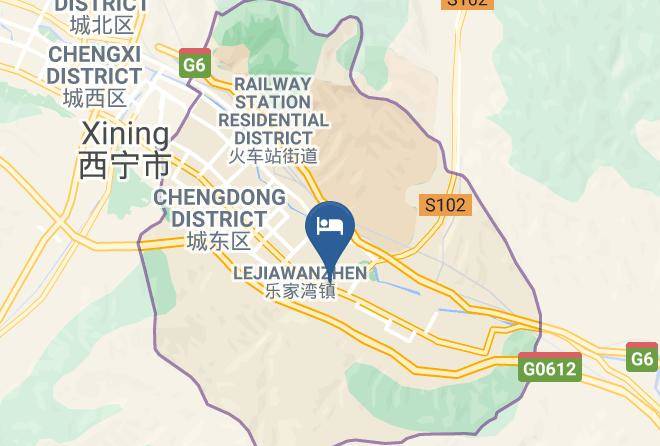 Xining - Ibis Xining Kunlun Rd Maps
