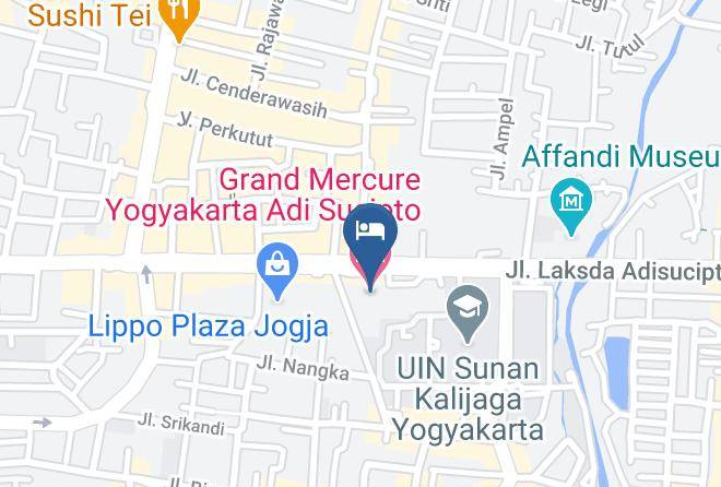 Sleman - Grand Mercure Yogyakarta Adi Sucipto Maps
