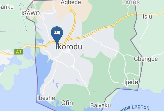 Ikorodu - Ibisun Hotel & Suites Maps