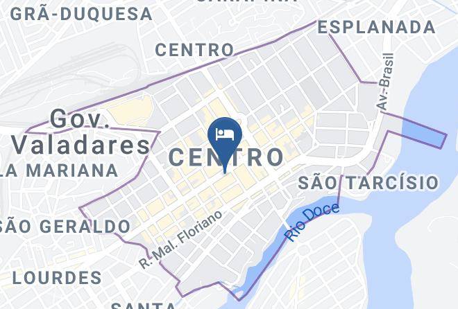Governador Valadares - Ibituruna Center Hotel Maps