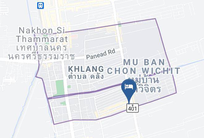 Amphoe Mueang Nakhon Si Thammarat - Ibiz Boutique Hotel Maps