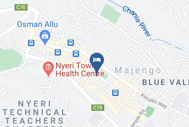 Nyeri - Ibiza Bar And Restaurant Maps