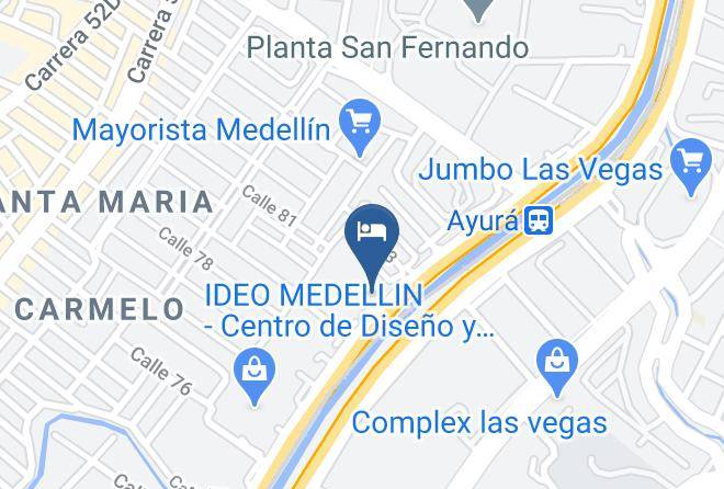 Itagui - Ibiza Motel Lounge Maps