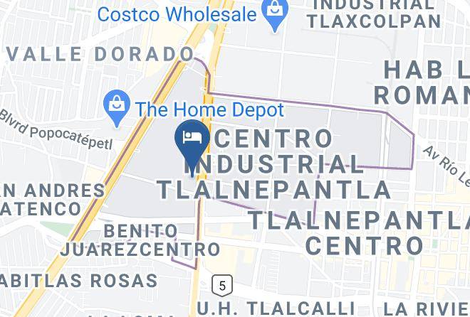 Tlalnepantla De Baz - Ibiza Plaza Hotel Maps