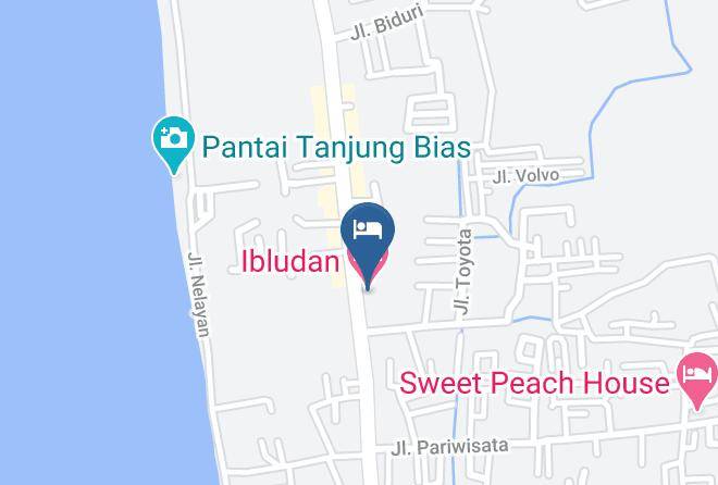 West Lombok Regency - Ibludan Hotel Maps