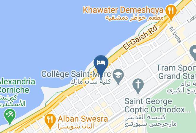 Alexandria - Ibrahmia Class Sea View Maps