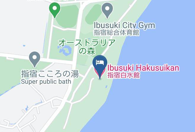 Ibusuki Hakusuikan Map