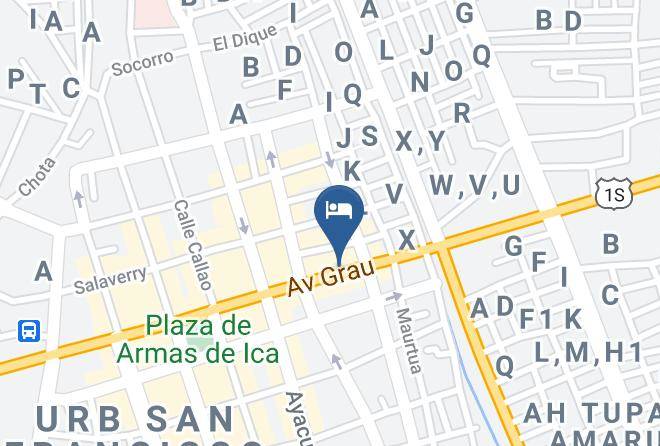 Ica - Hotel Grau Ica Maps