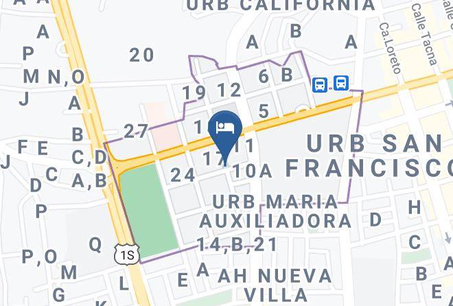 Ica - Ica Wasi Hospedaje Maps