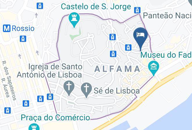 Lisbon - Gonzalo's Guest Breathe Feel And Live Alfama Ii Maps