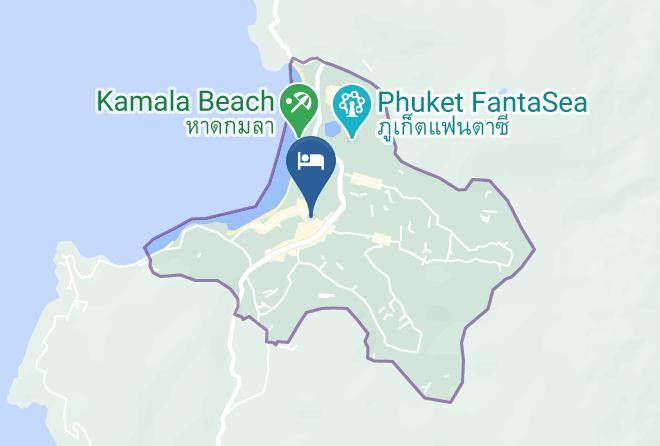 Amphoe Kathu - Ice Kamala Beach Hotel Maps