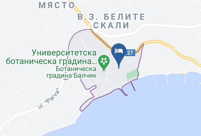 Balchik - Iceberg Hotel Maps
