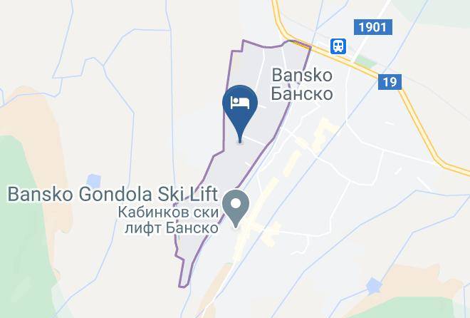 Bansko - Hotel Iceberg Bansko Maps