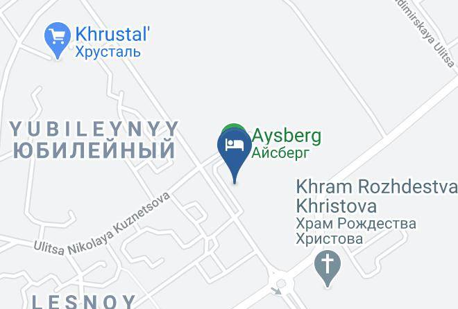 Staryy Oskol - Otel' Aysberg Maps