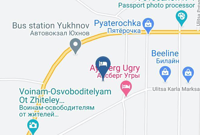 Yukhnovsky District - Iceberg Ugry Maps