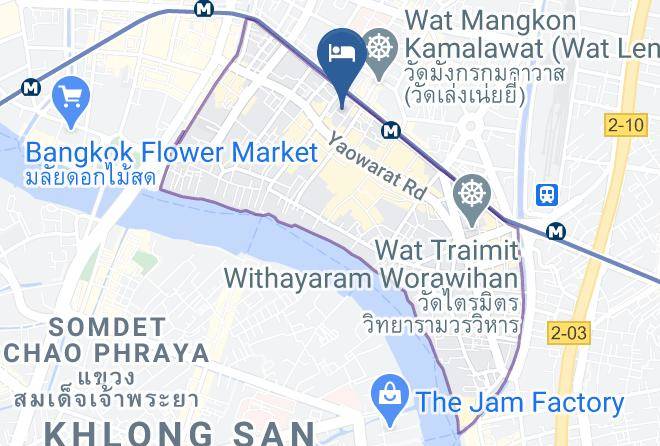 Samphanthawong District - Arawana Express Chinatown Maps