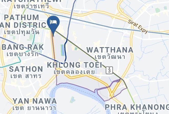 Khlong Toei District - Icheck Inn Residence Sukhumvit Soi 2 Maps