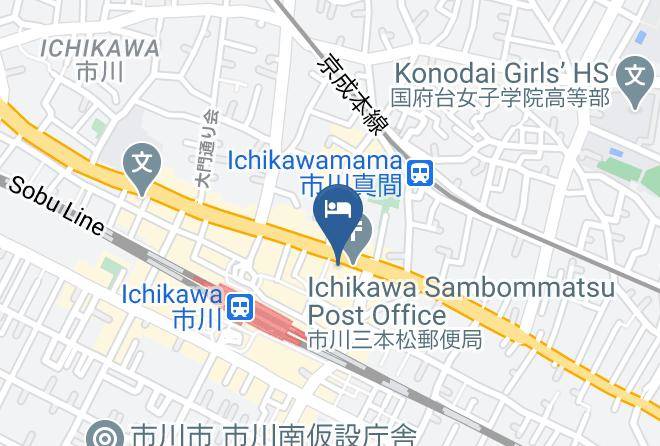Ichikawa City - Ichikawa Grand Hotel Maps
