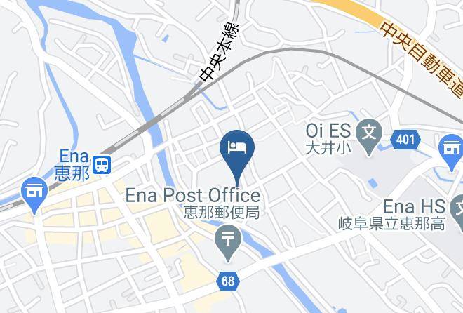 Ena City - Ichikawa Inn Maps