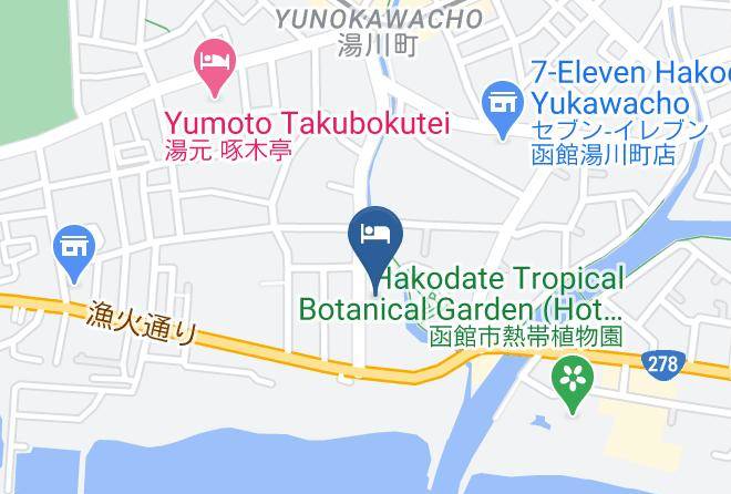 Hakodate City - Ichinomatsu Ryokan Maps