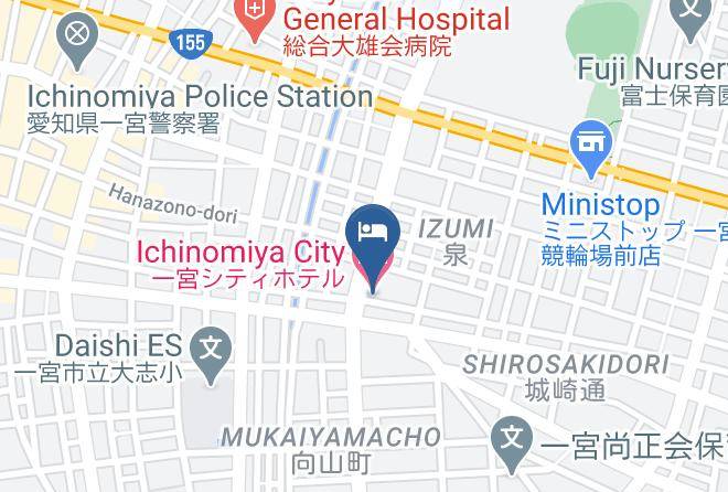 Ichinomiya City - Ichinomiya City Hotel Maps