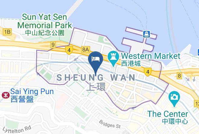 Iclub Amtd Sheung Wan Hotel Map