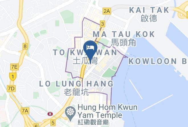 Kowloon - Iclub Ma Tau Wai Hotel Maps