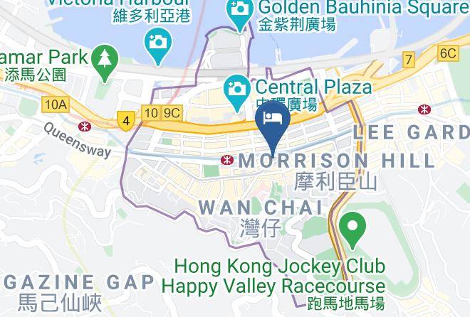 Wan Chai District - Iclub Wan Chai Hotel Maps