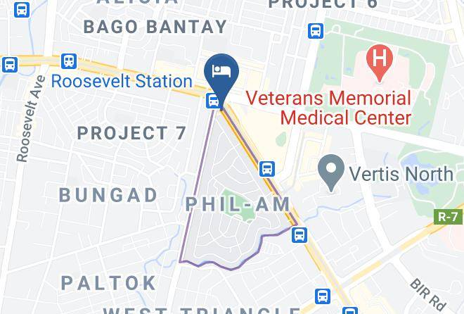 Metro Manila - Icon Hotel North Edsa Maps