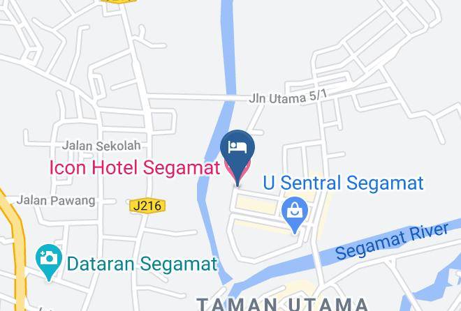Segamat District - Icon Hotel Segamat Maps
