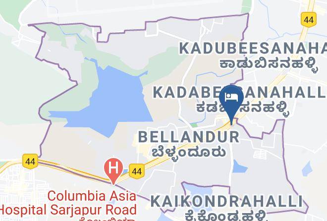 Bengaluru - Icon Premier Hotel By Bhagini Devarabisanahalli Maps