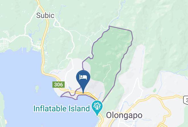 Zambales - Icove Beach Hotel Maps