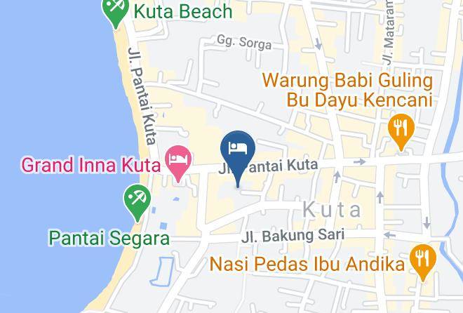 Badung Regency - Ida Inn Bali Maps