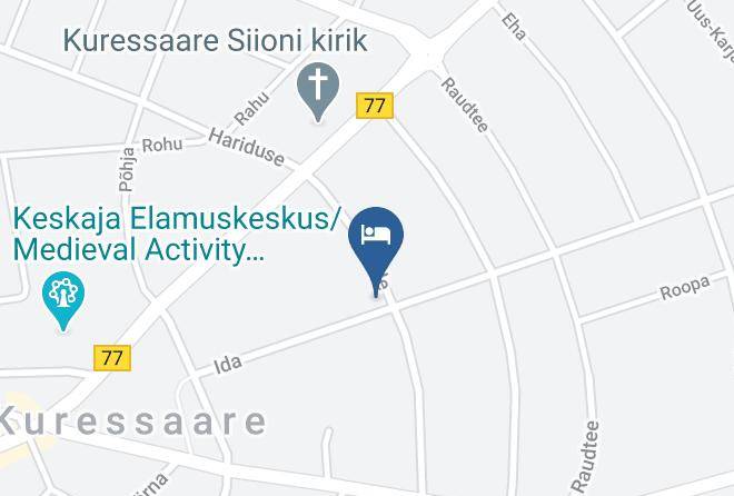 Saaremaa Vald - Ida Majutus Maps