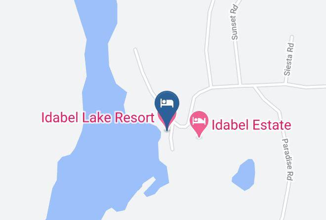 Kootenay Boundary - Idabel Lake Resort Maps