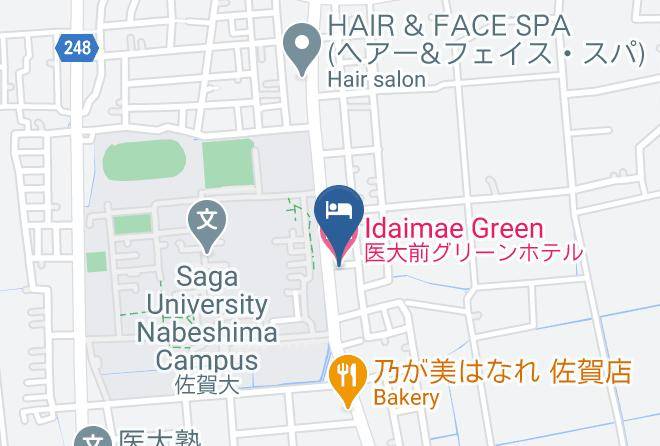 Idaimae Green Hotel Map