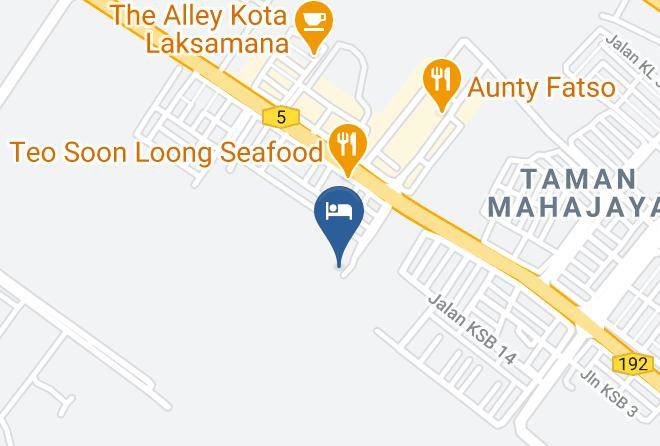 Melaka Tengah - Idaman Suite Atlantis Maps
