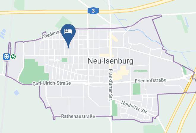 Offenbach - Idas Gastehaus Maps
