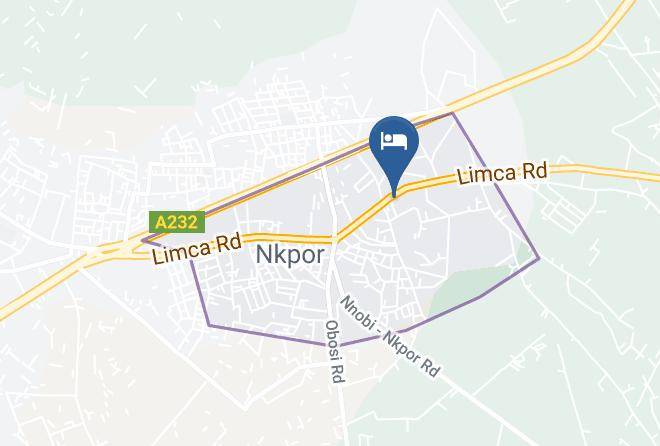 Onitsha - Ide's Honeymoon Resort Maps