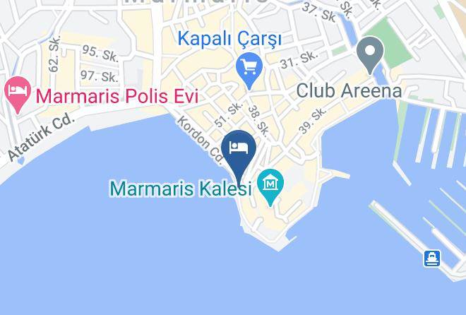 Marmaris - Ide Yacht Hotel Maps
