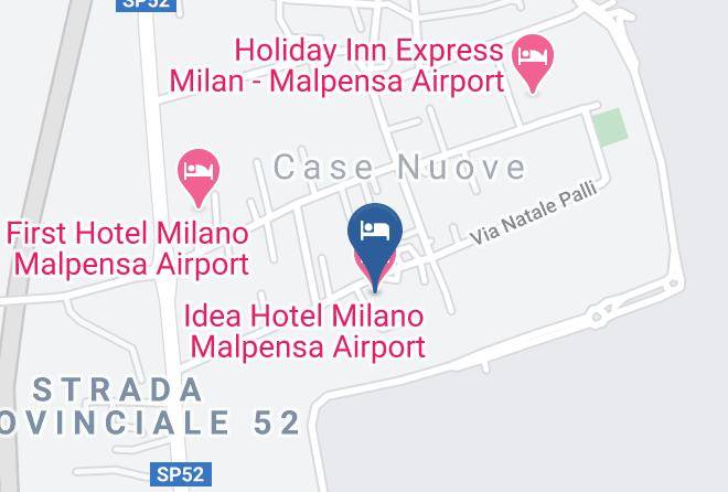 Idea Hotel Milano Malpensa Airport Map
